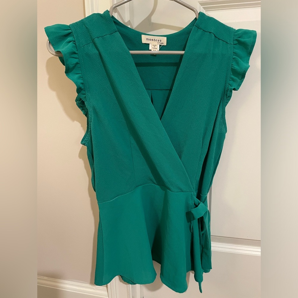 Women’s Front Tie Blouse Tank